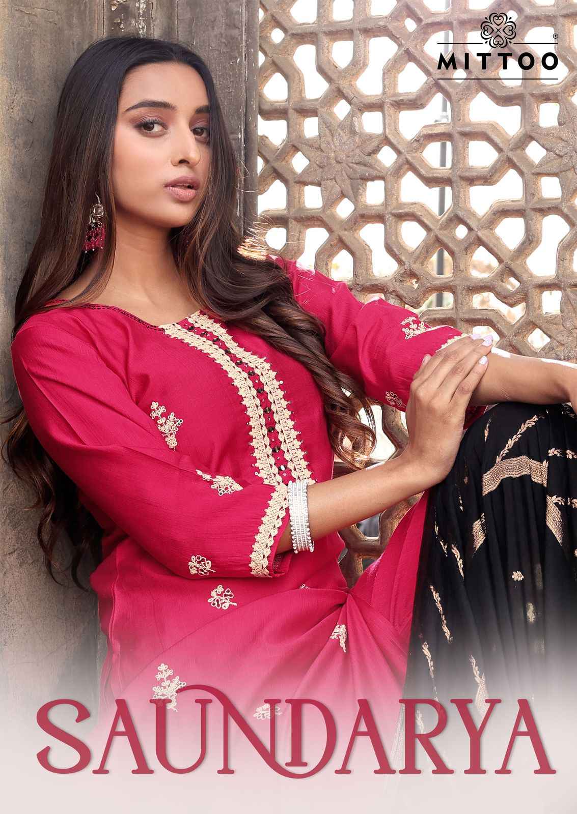 Mittoo Saundarya Viscouse Kurti Combo 5 pcs Catalogue