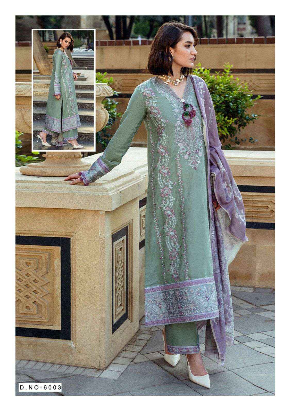 Mizaj Qurbat Vol 6 Cotton Dress Material 6 pcs Catalogue
