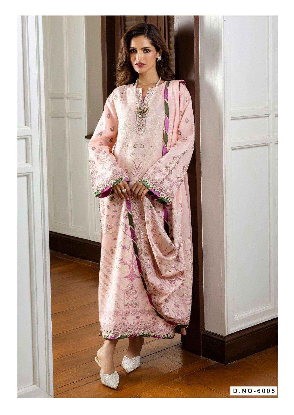 Mizaj Qurbat Vol 6 Cotton Dress Material 6 pcs Catalogue