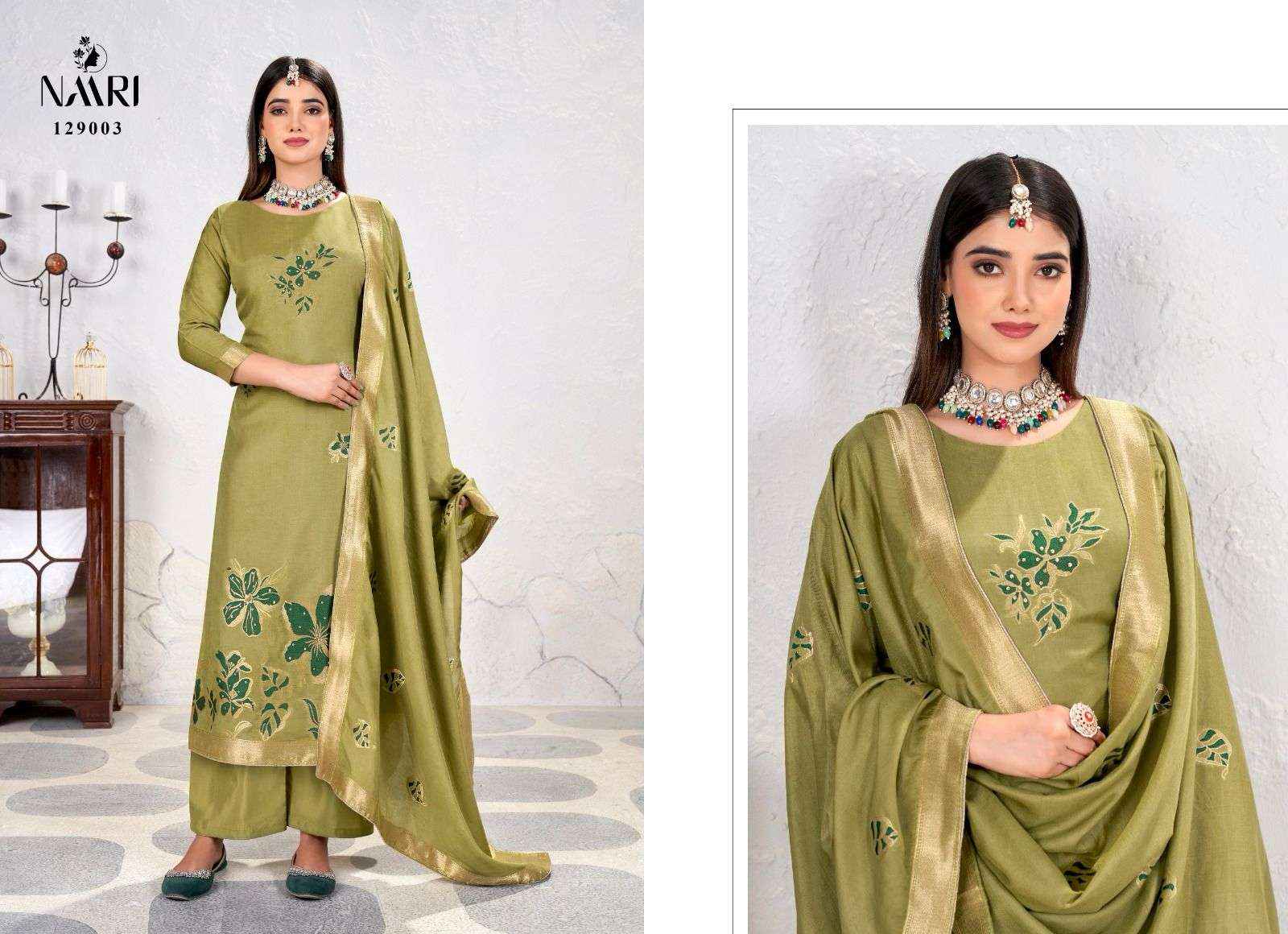 Naari Chhaava Musline Jacquard Dress Material 3 pcs Catalogue