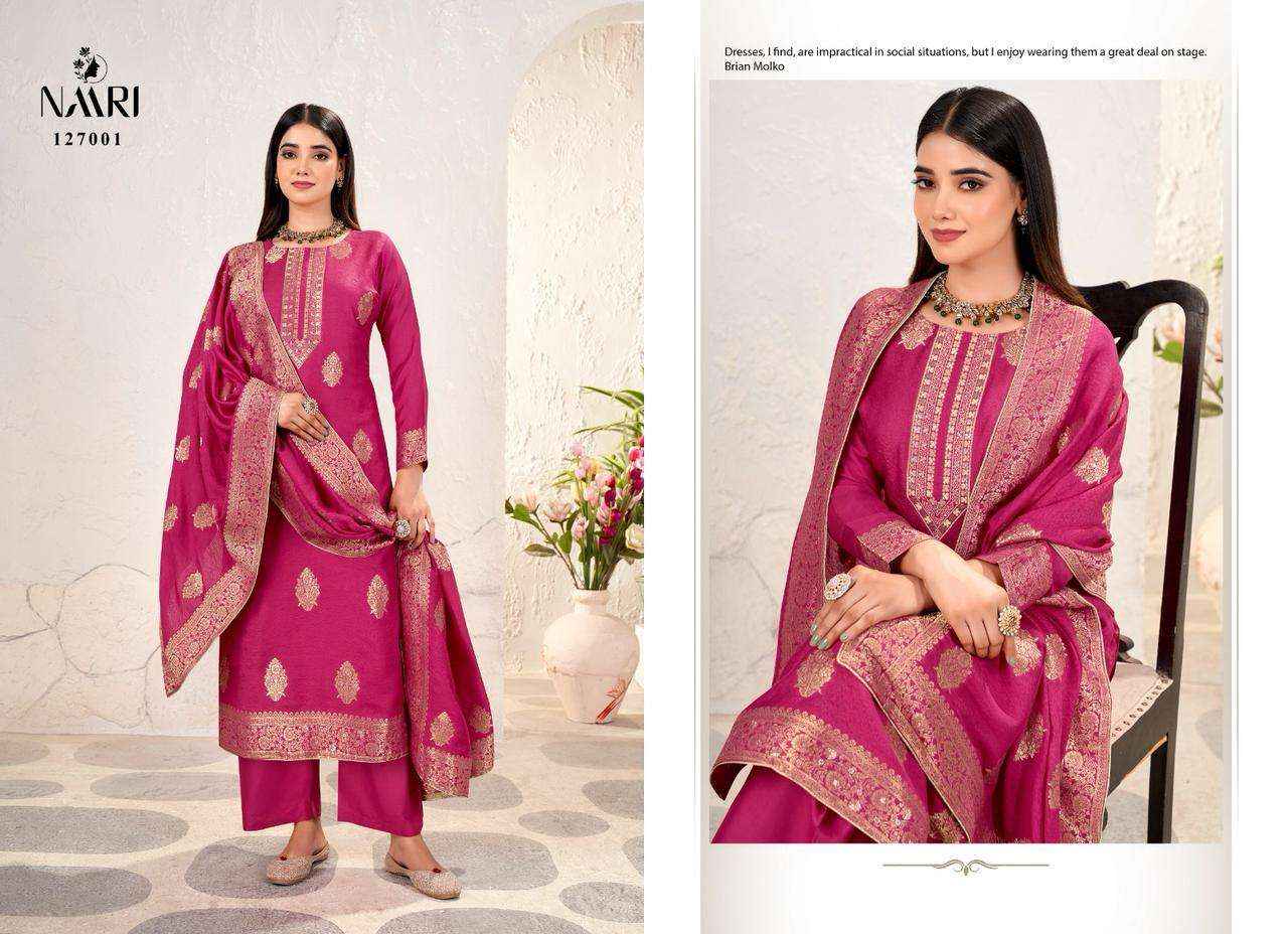 Naari Mehar Vol 9 Muslin Dress Material 4 pcs Catalogue