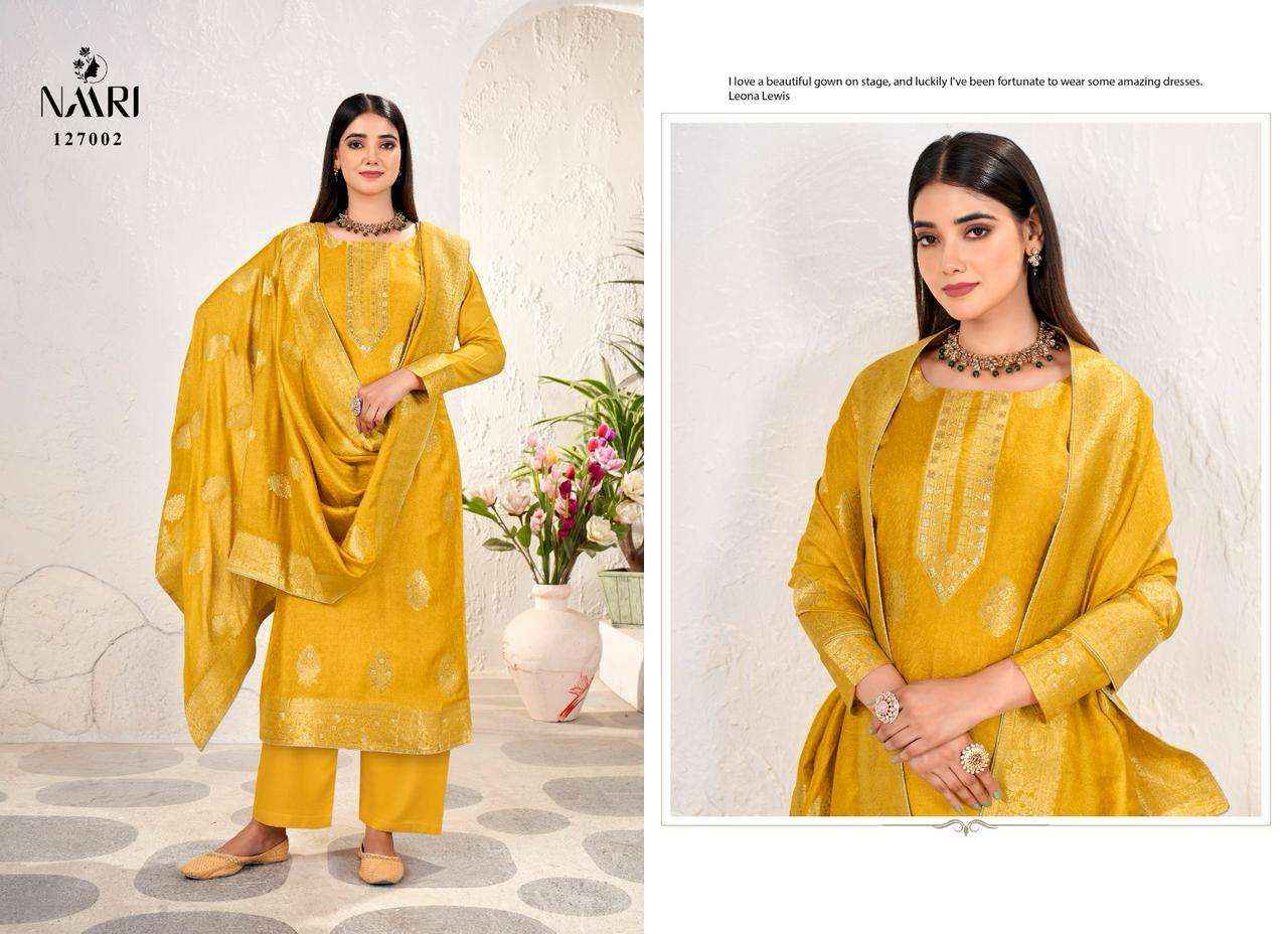 Naari Mehar Vol 9 Muslin Dress Material 4 pcs Catalogue