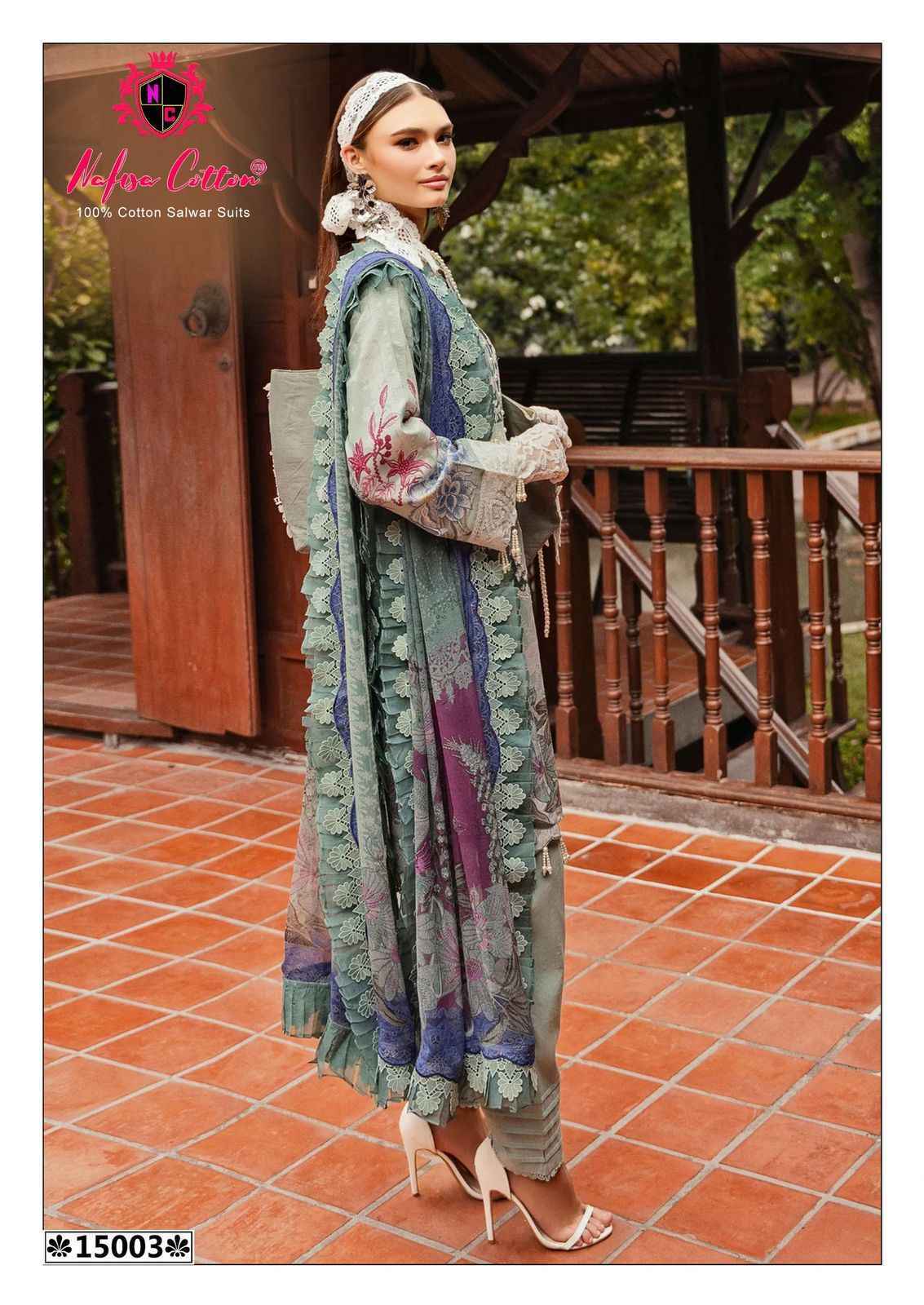 Nafisa Cotton Monsoon Vol-15 Cotton Dress Material (6 pcs Catalogue)