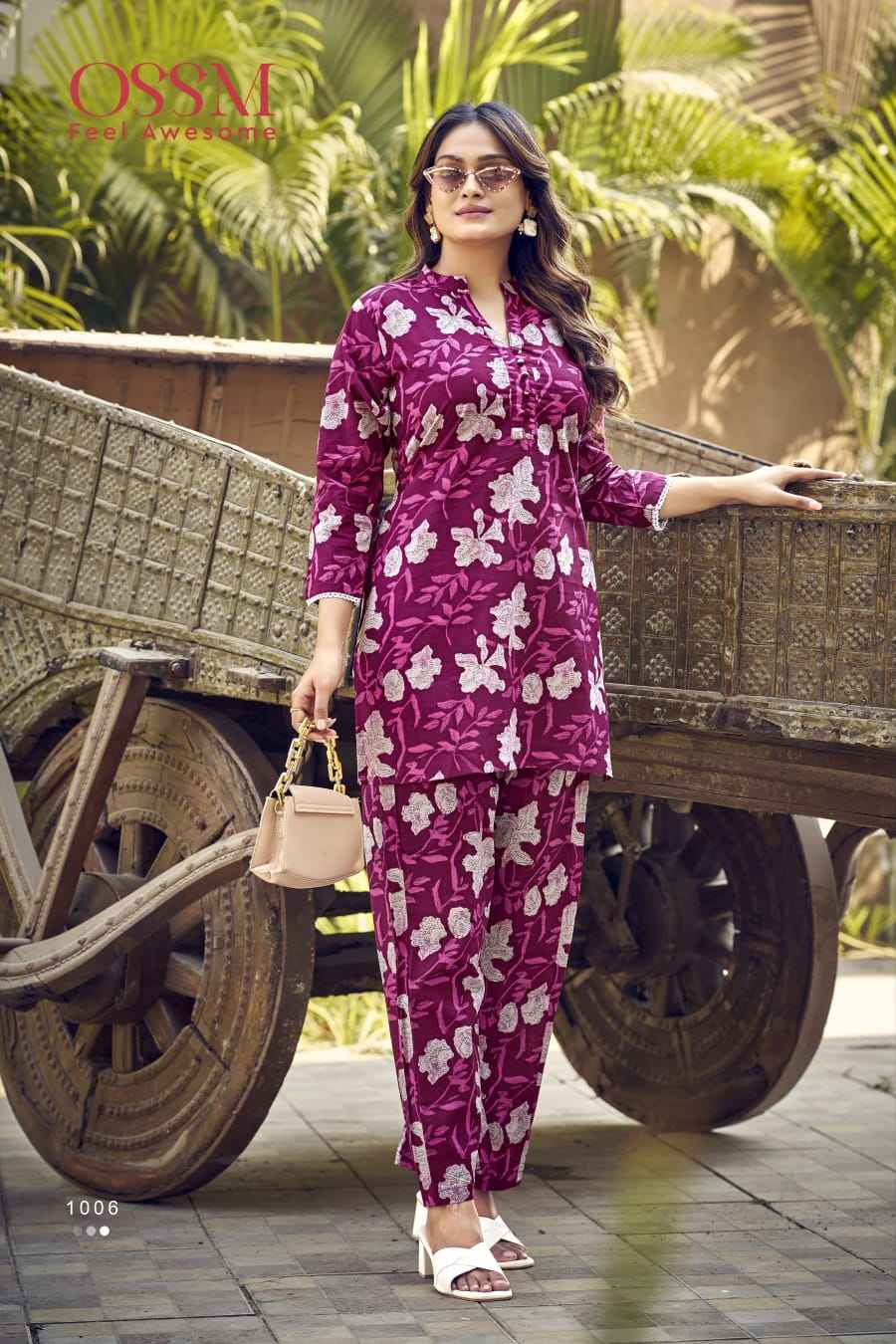 Ossm Cotton Beats Cotton Co ord Set 6 pcs Catalogue