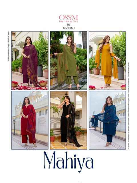 Ossm Mahiya Cotton Readymade Suit (6 pcs Catalogue)
