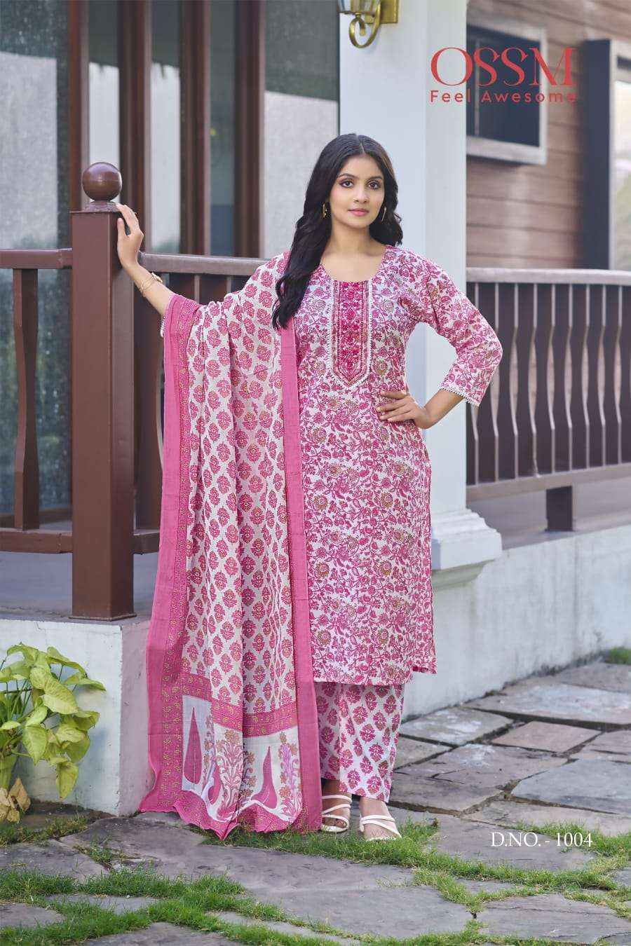 Ossm Millie Cotton Kurti Combo 6 pcs Catalogue