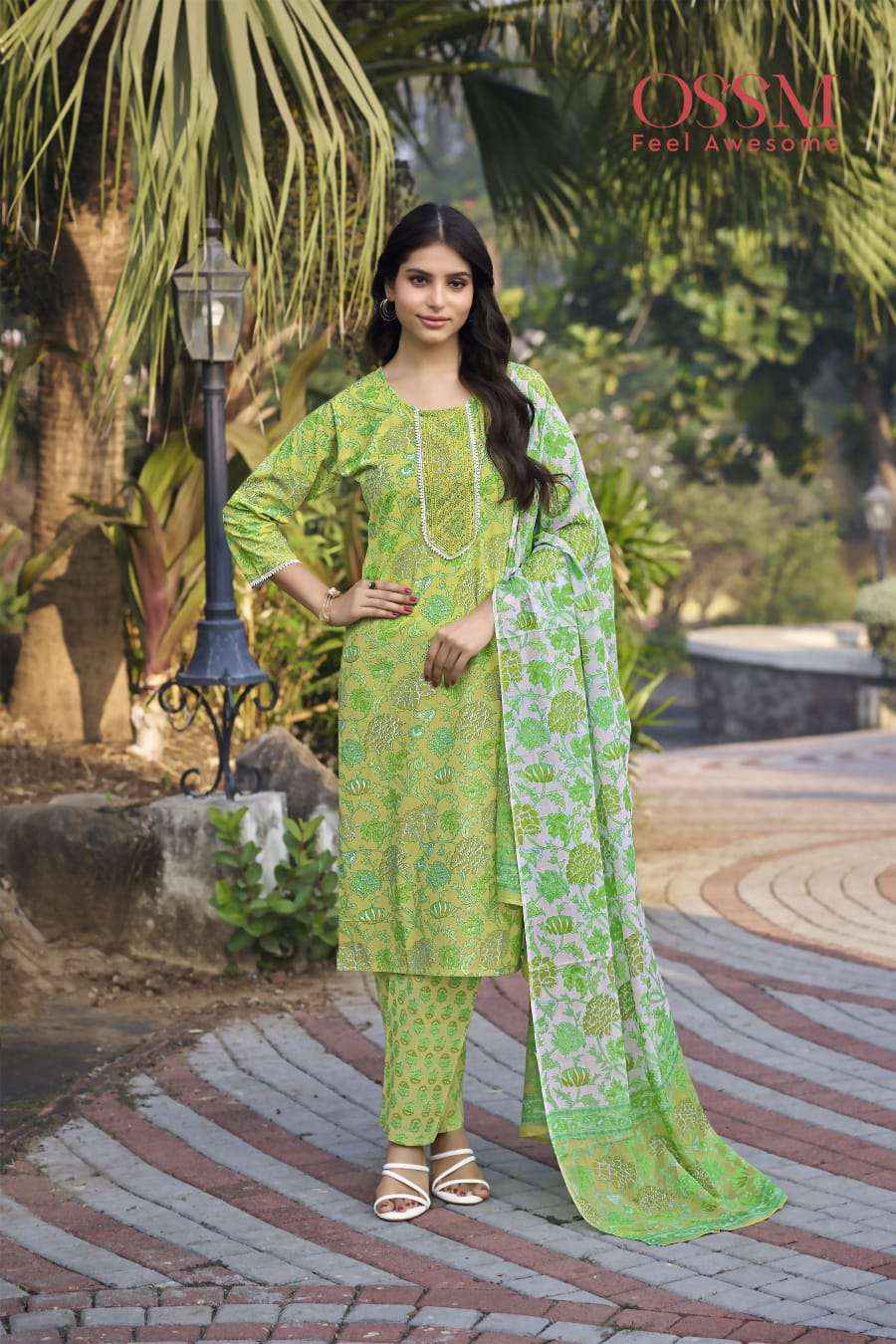 Ossm Millie Cotton Kurti Combo 6 pcs Catalogue
