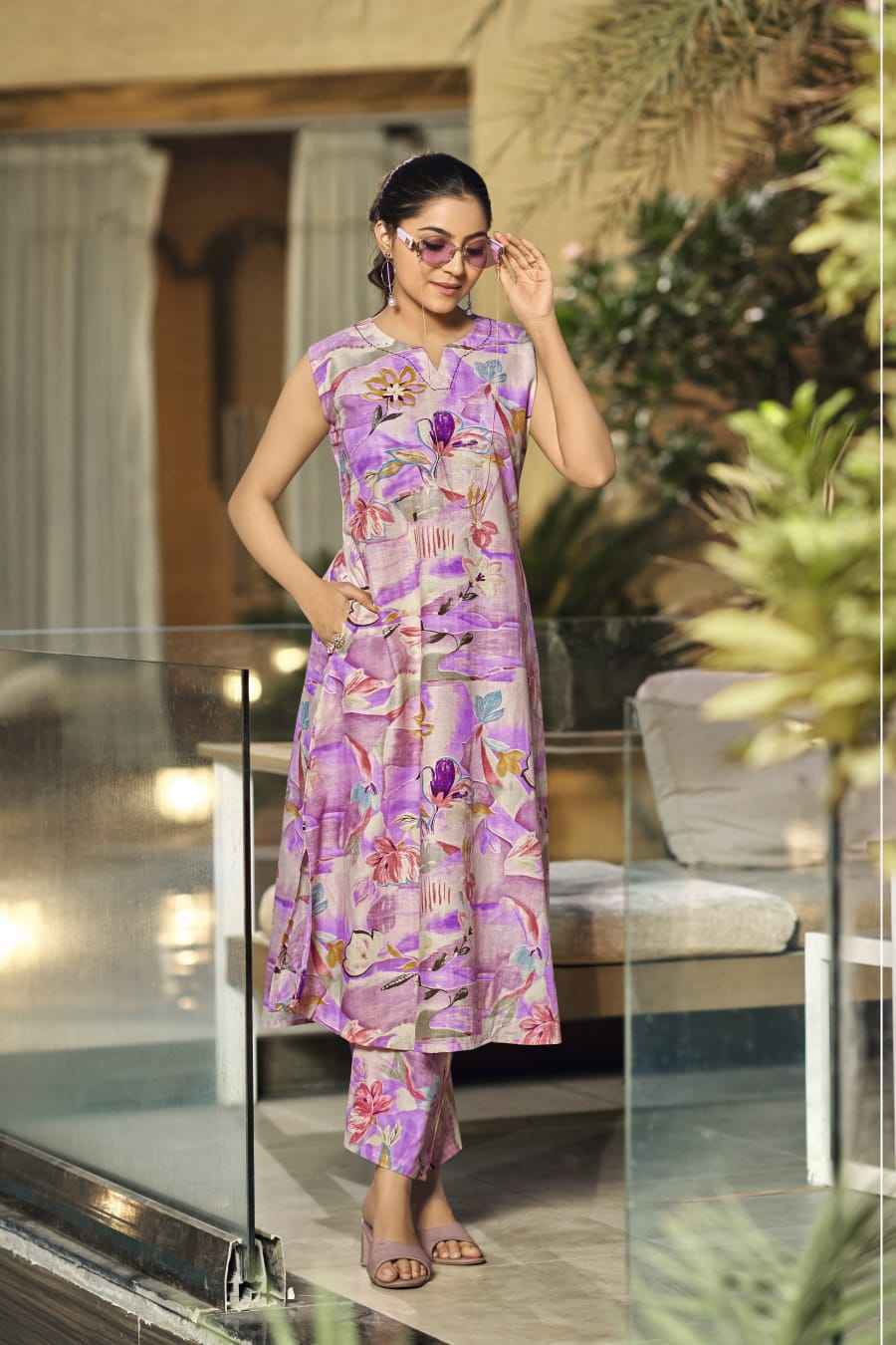 Ossm Summer Threads Cotton Co ord Set (6 pcs Catalogue)