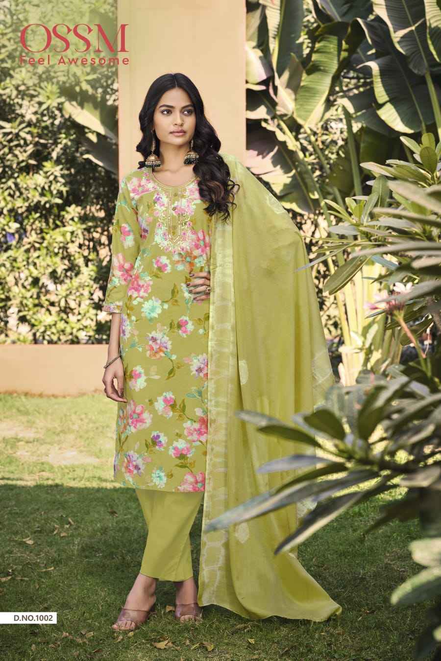 Ossm Sunshine Cotton Kurti Combo 6 pcs Catalogue