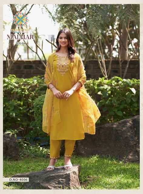 Passion Tree Malhar Vol 4 Roman Silk Kurti Combo 8 pcs Catalogue