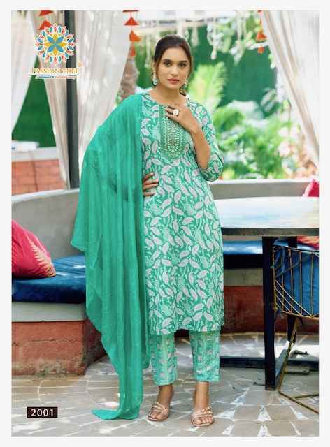 Passion Tree Minarva Vol-2 Rayon Readymade Suit (9 pcs Catalogue)