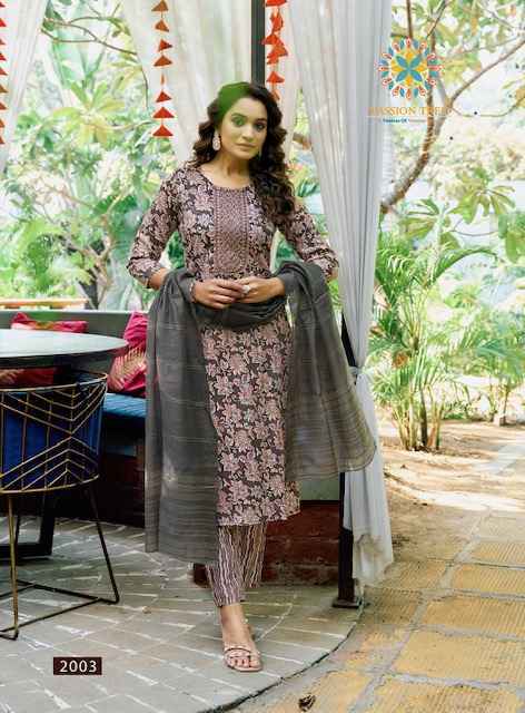 Passion Tree Minarva Vol-2 Rayon Readymade Suit (9 pcs Catalogue)