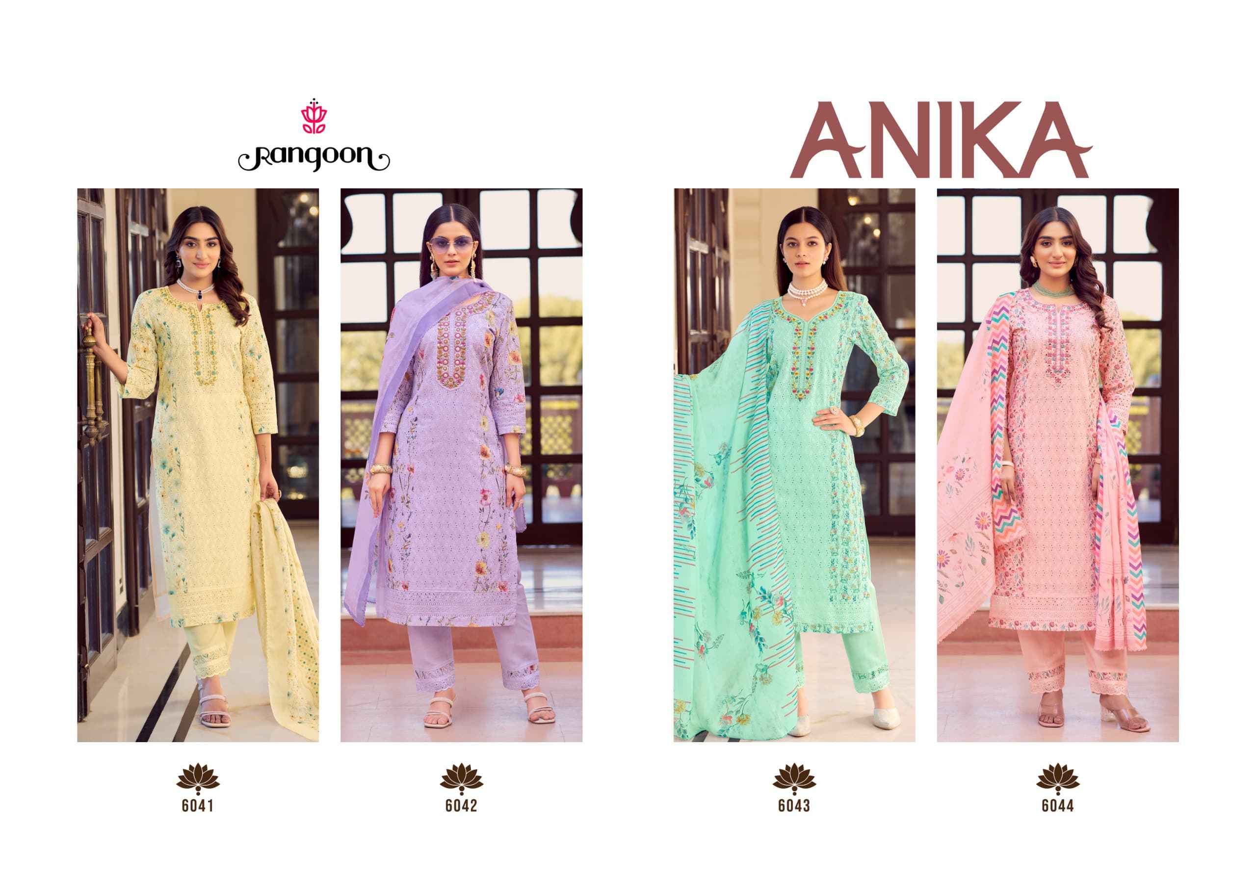 Rangoon Anika Cotton Kurti Combo 4 pcs Catalogue