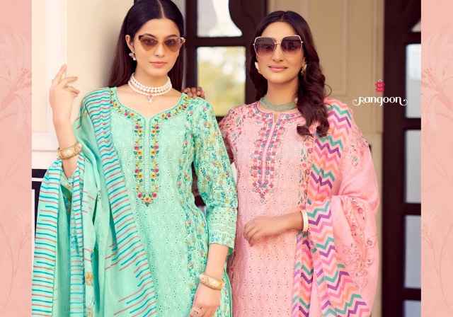 Rangoon Anika Cotton Kurti Combo 4 pcs Catalogue