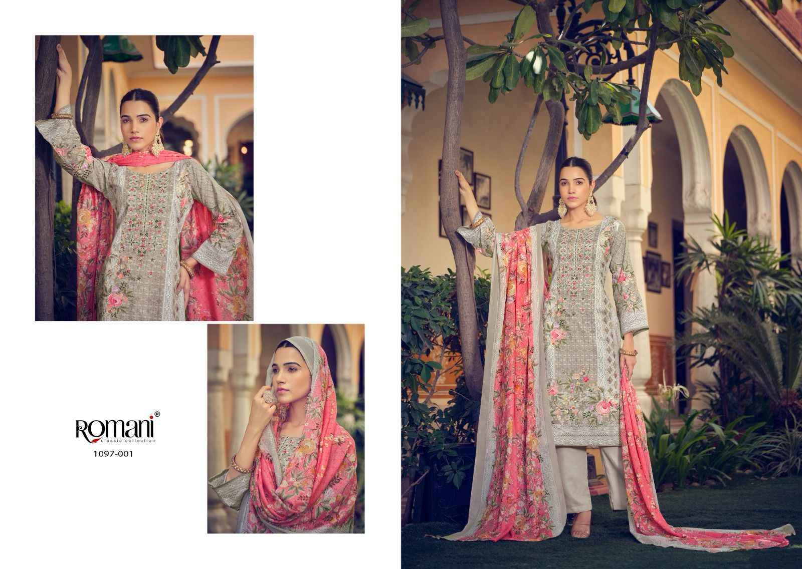 Romani Aarzu Vol-14 Cotton Dress Material (8 pcs Catalogue)