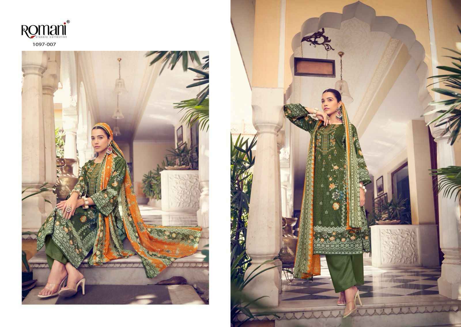 Romani Aarzu Vol-14 Cotton Dress Material (8 pcs Catalogue)