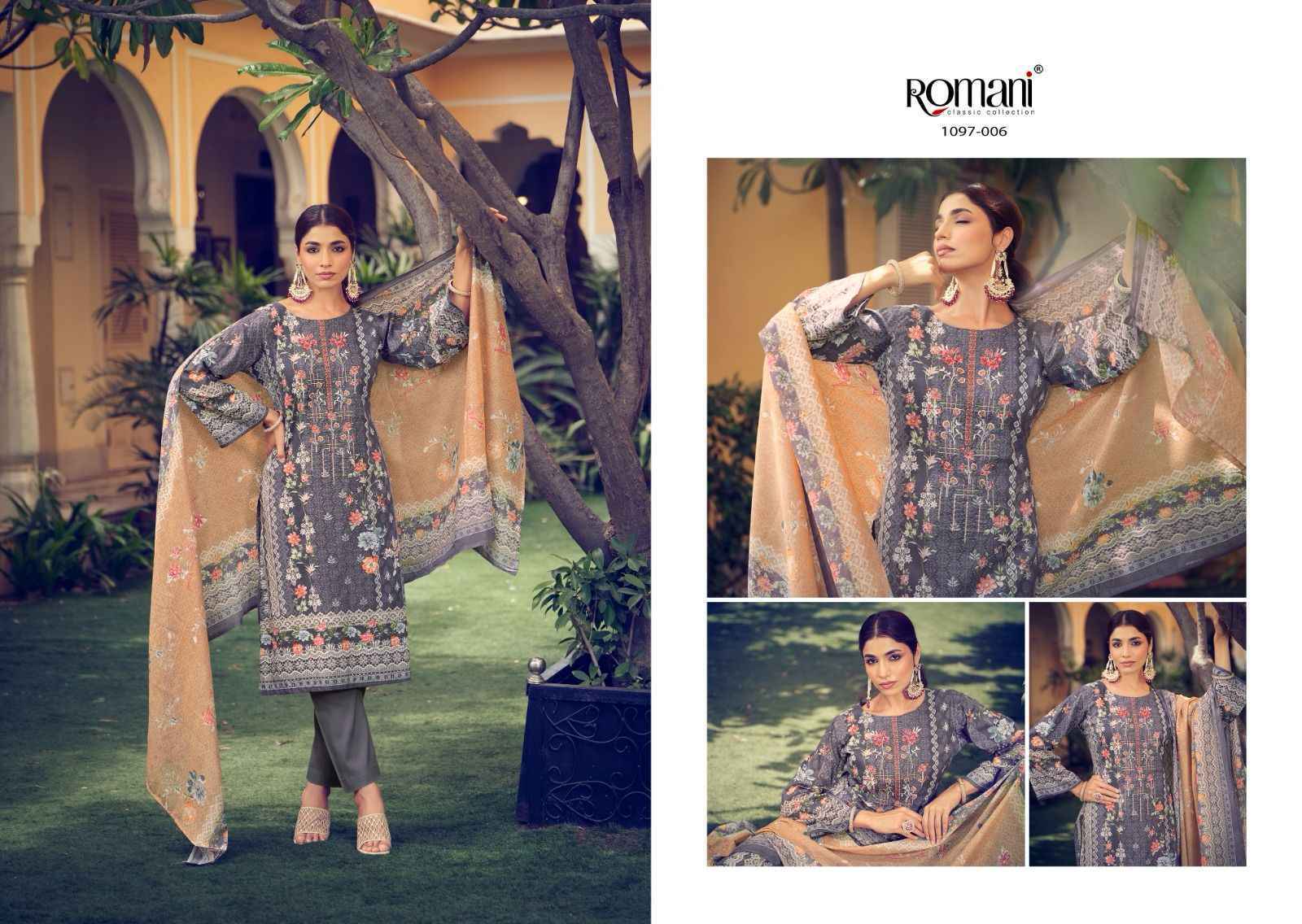 Romani Aarzu Vol-14 Cotton Dress Material (8 pcs Catalogue)