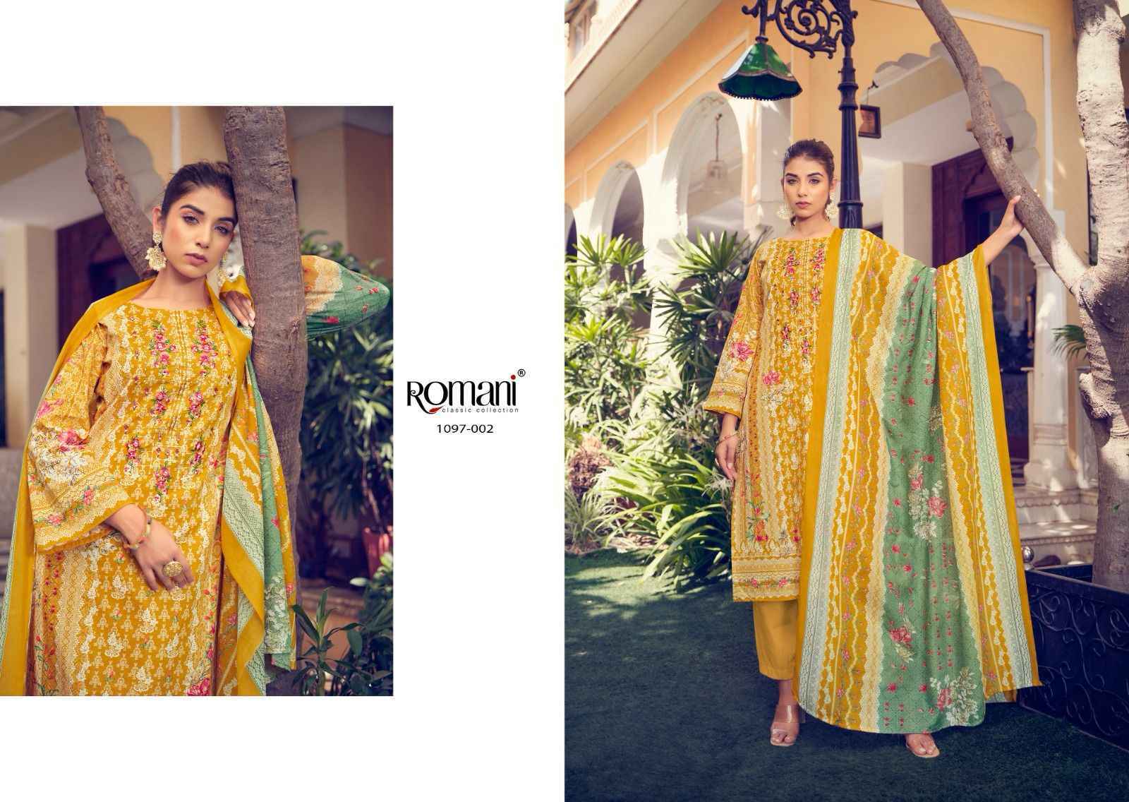 Romani Aarzu Vol-14 Cotton Dress Material (8 pcs Catalogue)