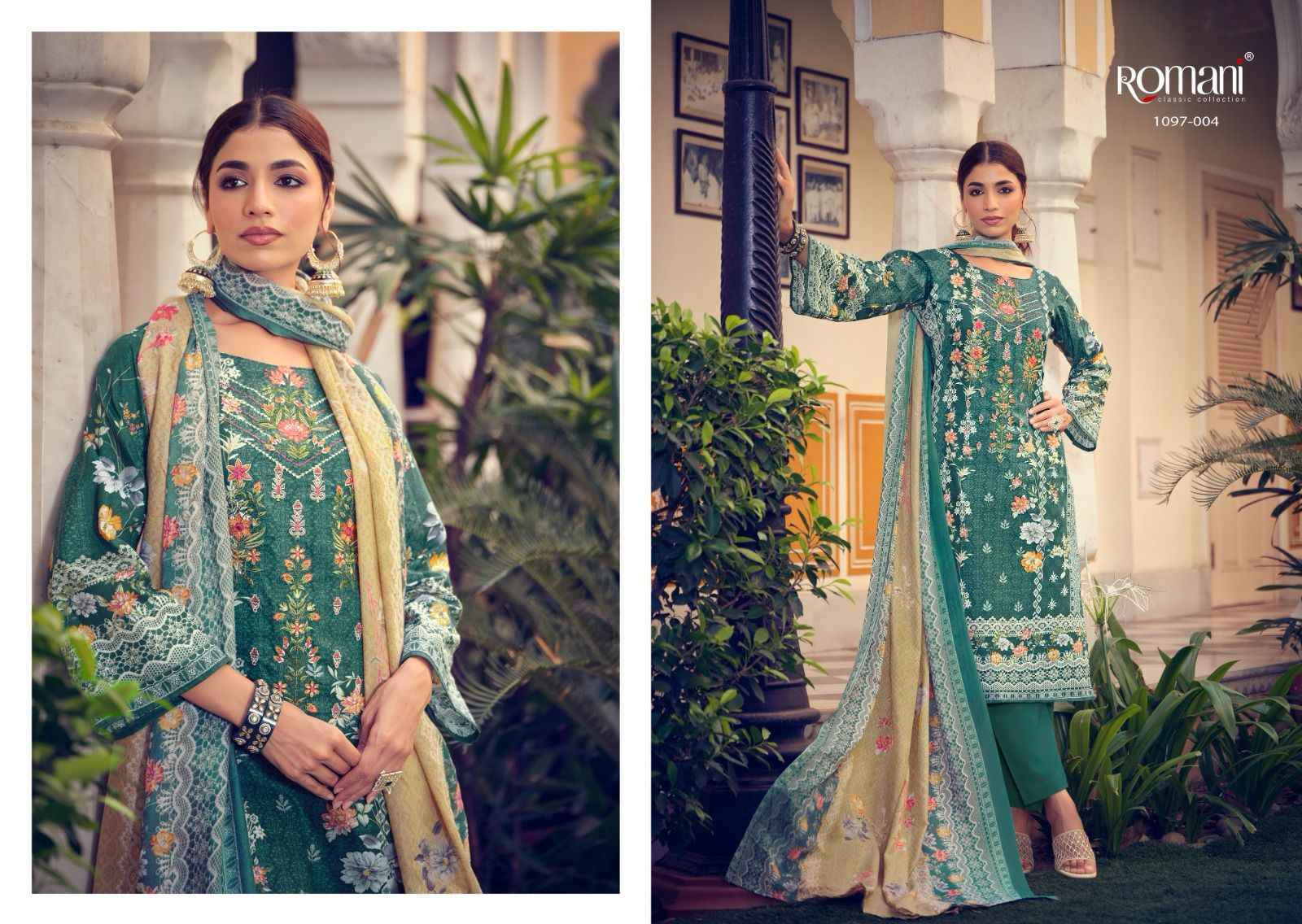 Romani Aarzu Vol-14 Cotton Dress Material (8 pcs Catalogue)