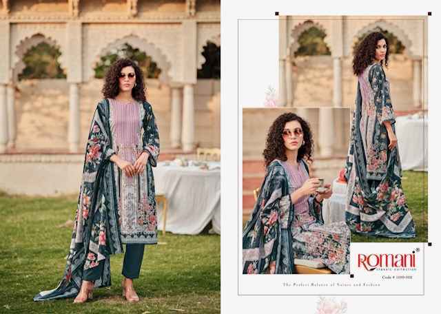 Romani Saniya Soft Cotton Dress Material (8 pcs Catalogue)
