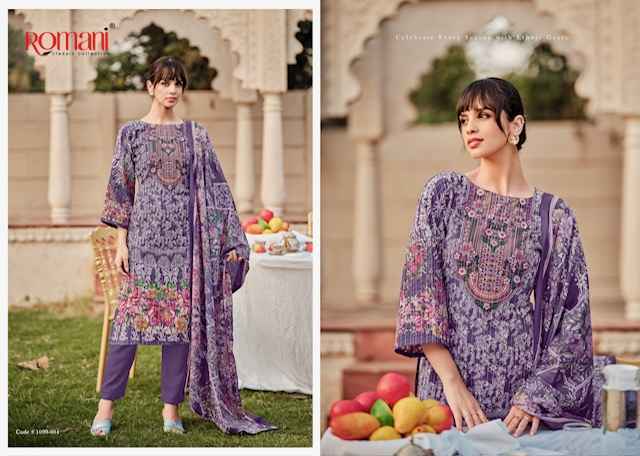 Romani Saniya Soft Cotton Dress Material (8 pcs Catalogue)