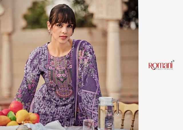 Romani Saniya Soft Cotton Dress Material (8 pcs Catalogue)