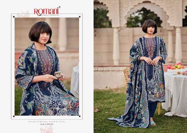 Romani Saniya Soft Cotton Dress Material (8 pcs Catalogue)