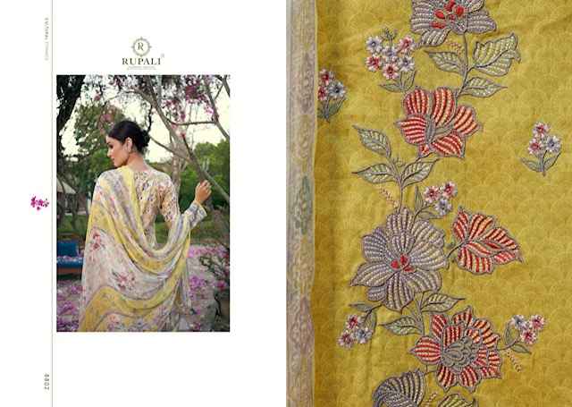 Rupali Fashion Kohinoor Lawn Cotton Dress Material 4 pcs Catalogue