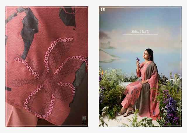 Rupali Fashion Shagun Viscouse Musline Dress Material (6 pcs Catalogue)