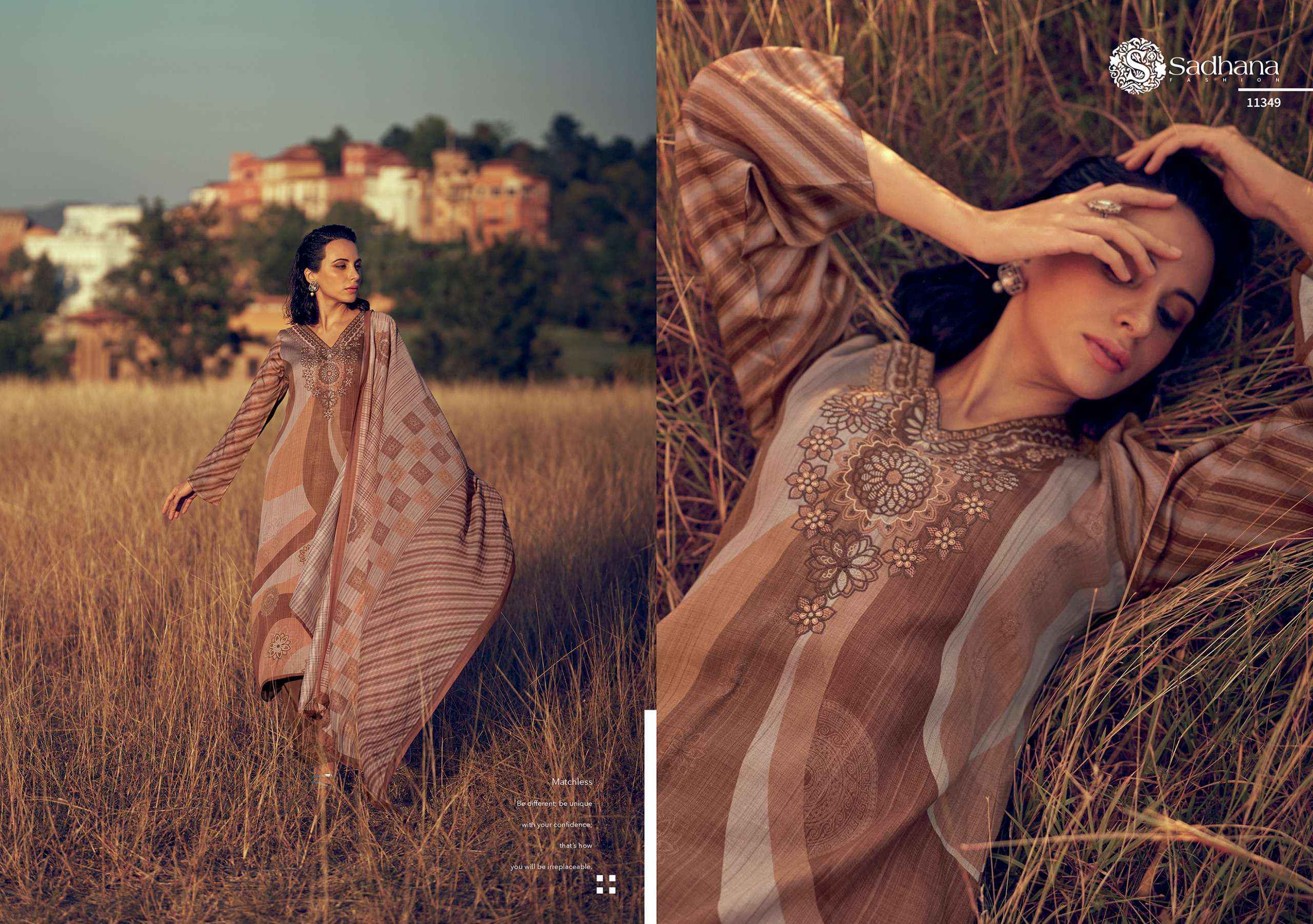 Sadhna Fashion Amaya Jam Cotton Dress Material 8 pcs Catalogue