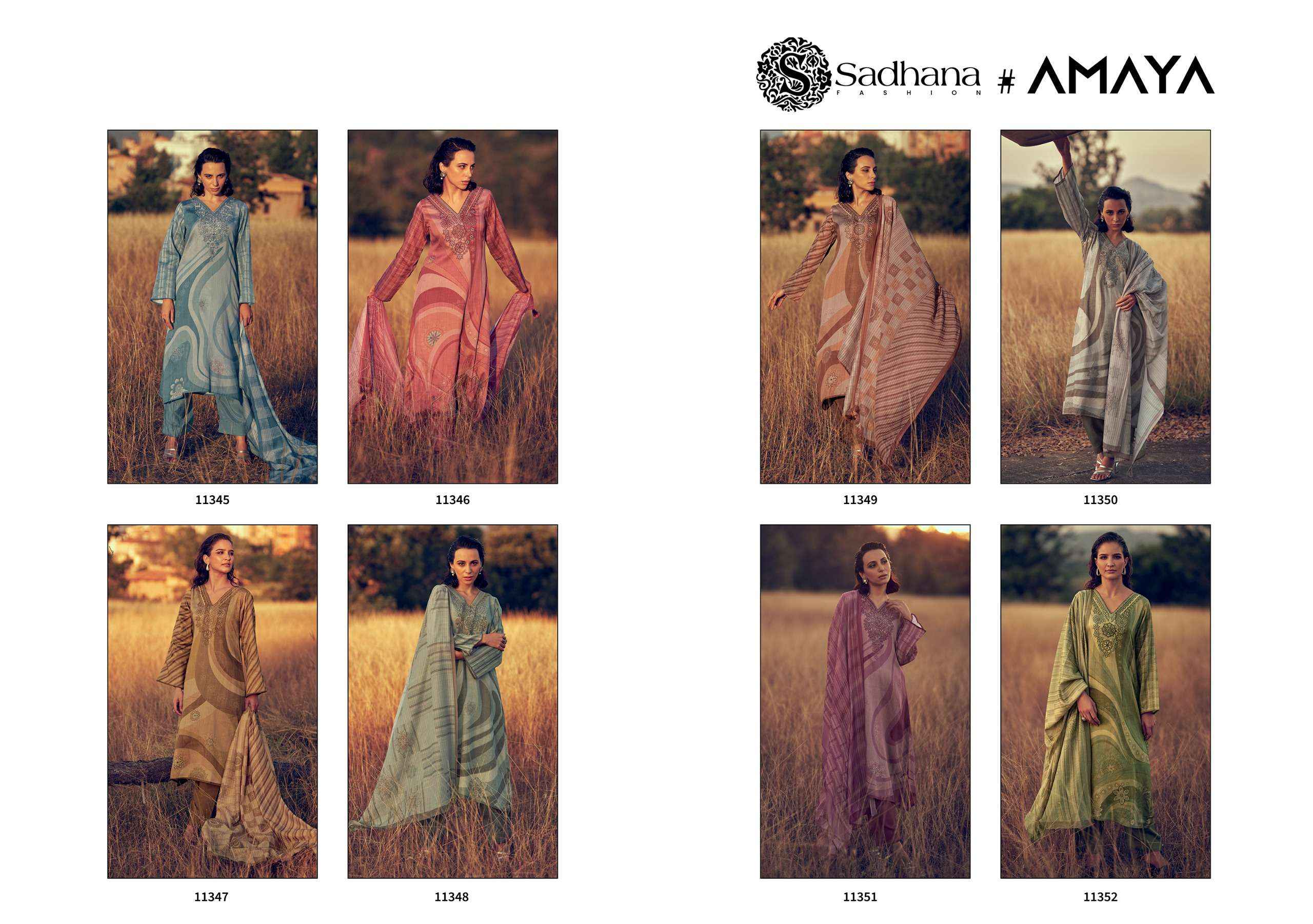 Sadhna Fashion Amaya Jam Cotton Dress Material 8 pcs Catalogue