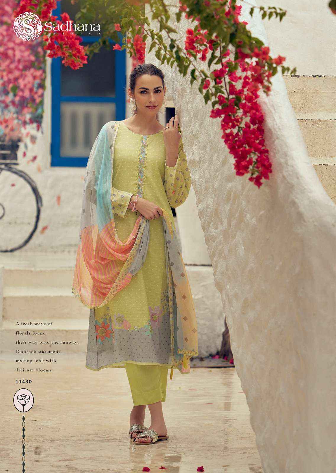 Sadhna Fashion Garden Of Eden Lawn Cotton Dress Material 6 pcs Catalogue