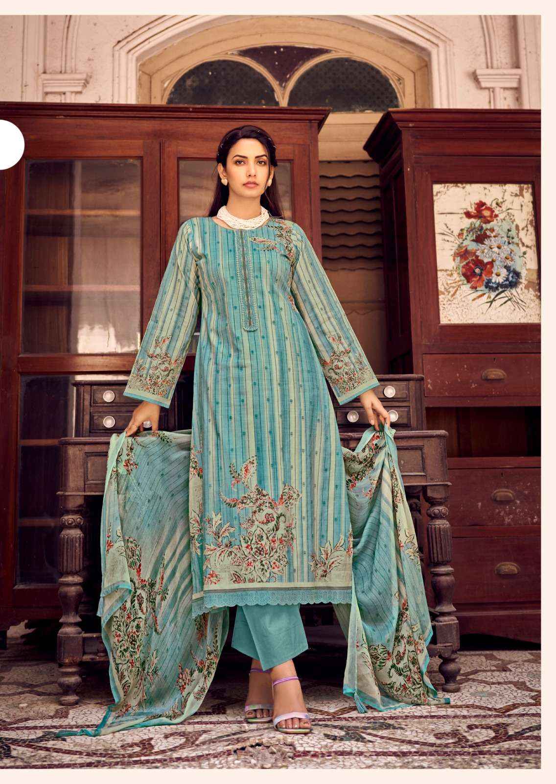 Sadhna Fashion Rohi Lawn Cotton Dress Material 6 pcs Catalogue
