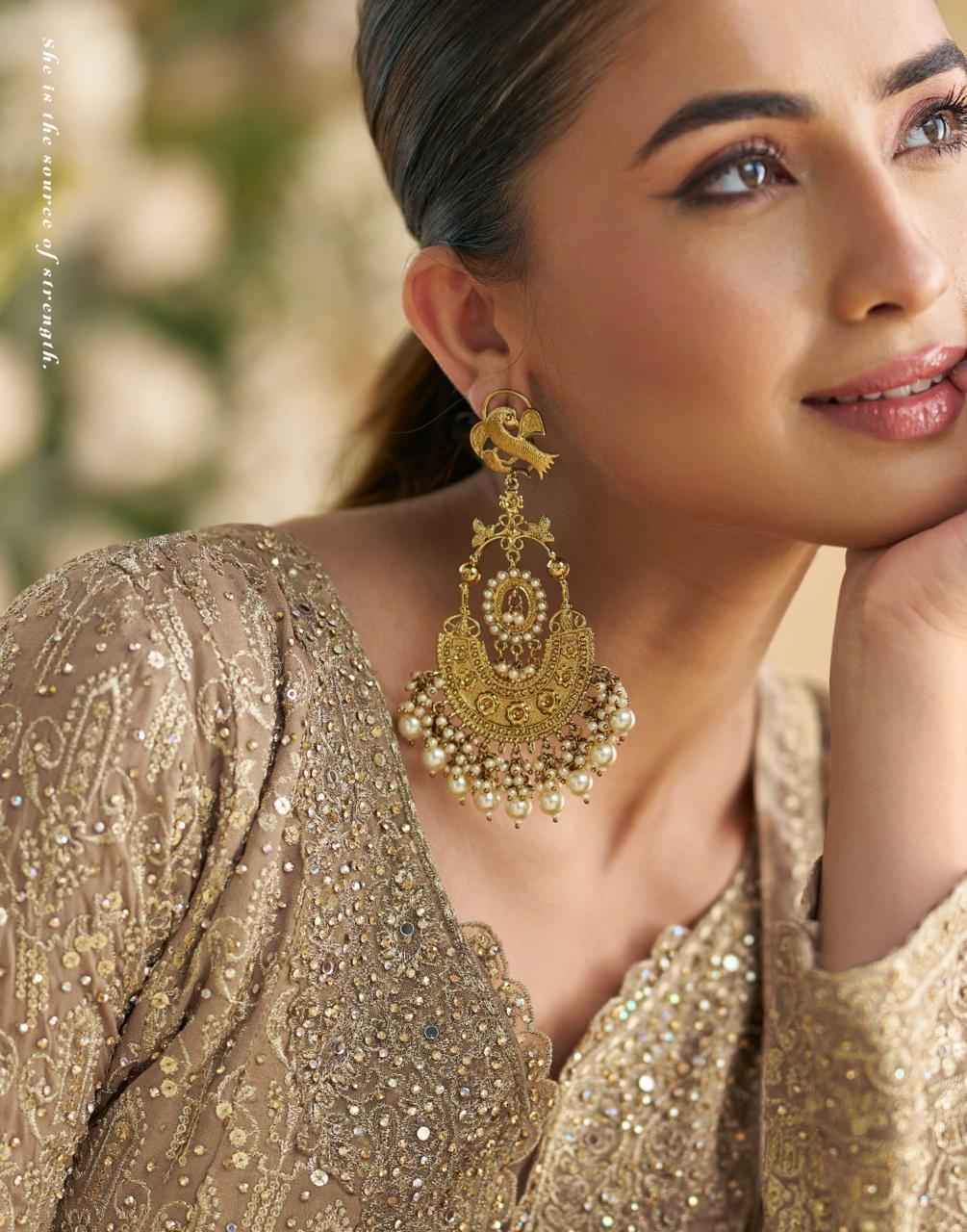 Sayuri Designer Virasat Readymade Georgette Dress (3 pcs Catalogue)