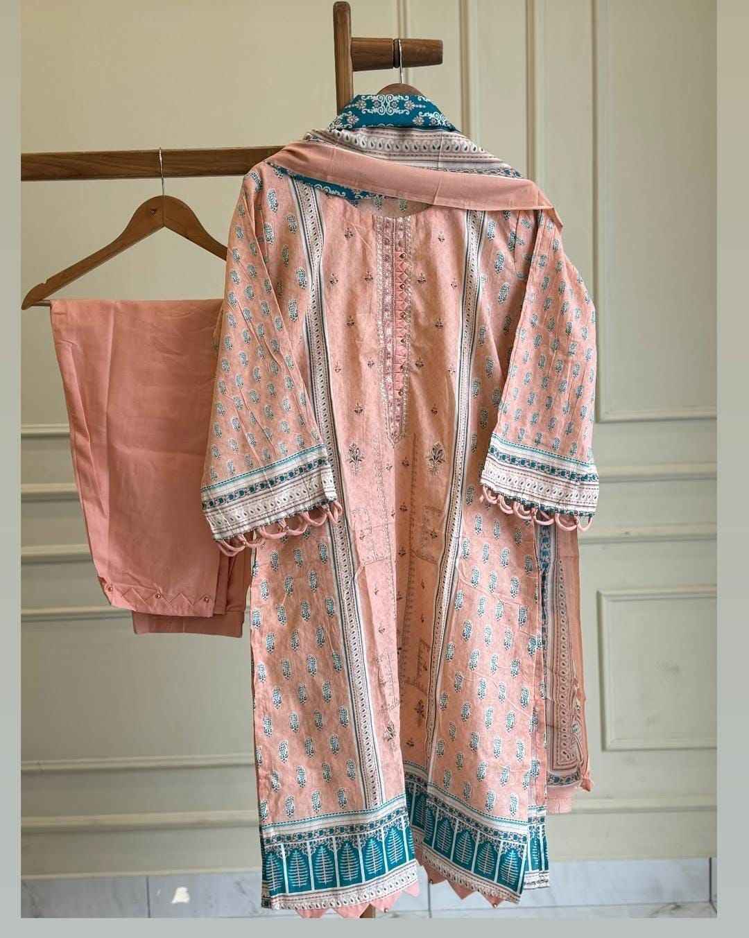 Shraddha Designer Bin Saeed Vol-12  Cotton Readymade Dress (4 pcs Catalogue)
