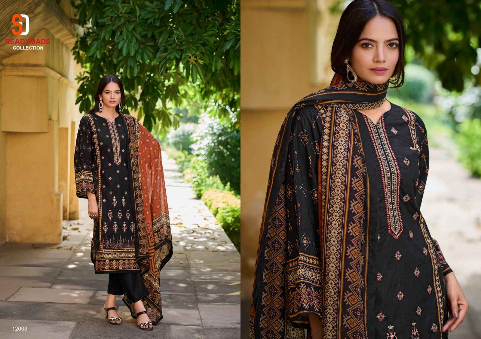 Shraddha Designer Bin Saeed Vol-12  Cotton Readymade Dress (4 pcs Catalogue)