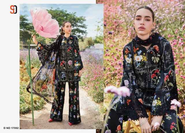 Shraddha Designer M Print Vol-17 Pakistani Lawn Cotton Dress Material (4 pcs Catalogue)