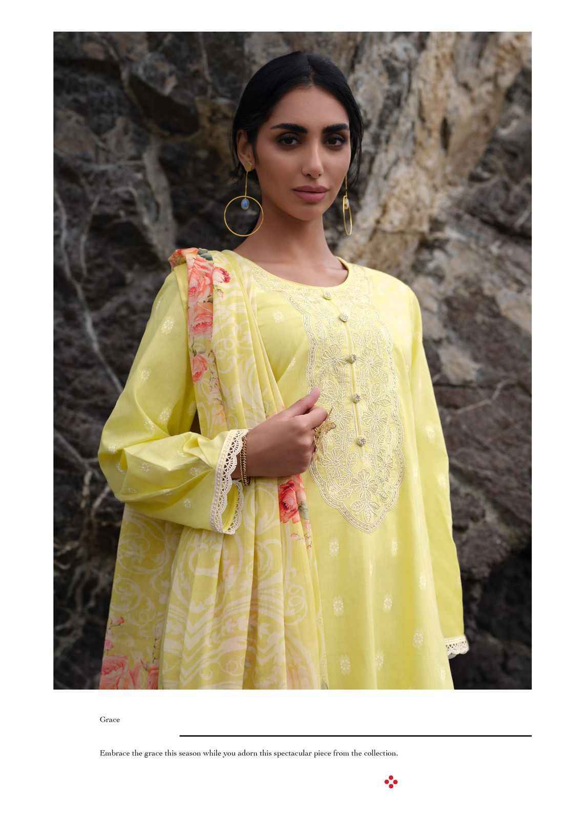 Varsha Tropical Bliss Handloom Cotton Dress Material (4 pcs Catalogue)