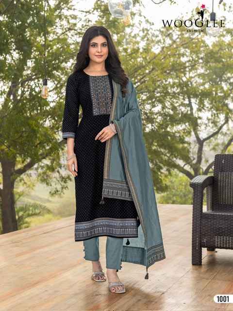 Wooglee Skyline Fancy Readymade Suit (6 pcs Catalogue)