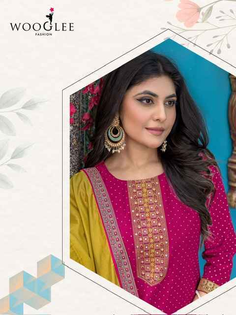 Wooglee Skyline Fancy Readymade Suit (6 pcs Catalogue)