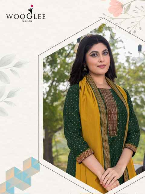 Wooglee Skyline Fancy Readymade Suit (6 pcs Catalogue)