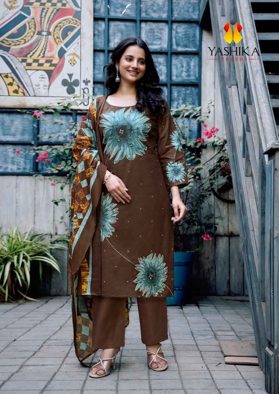Yashika Trends Dua Vol 5 Cotton Dress Material 8 pcs Catalogue