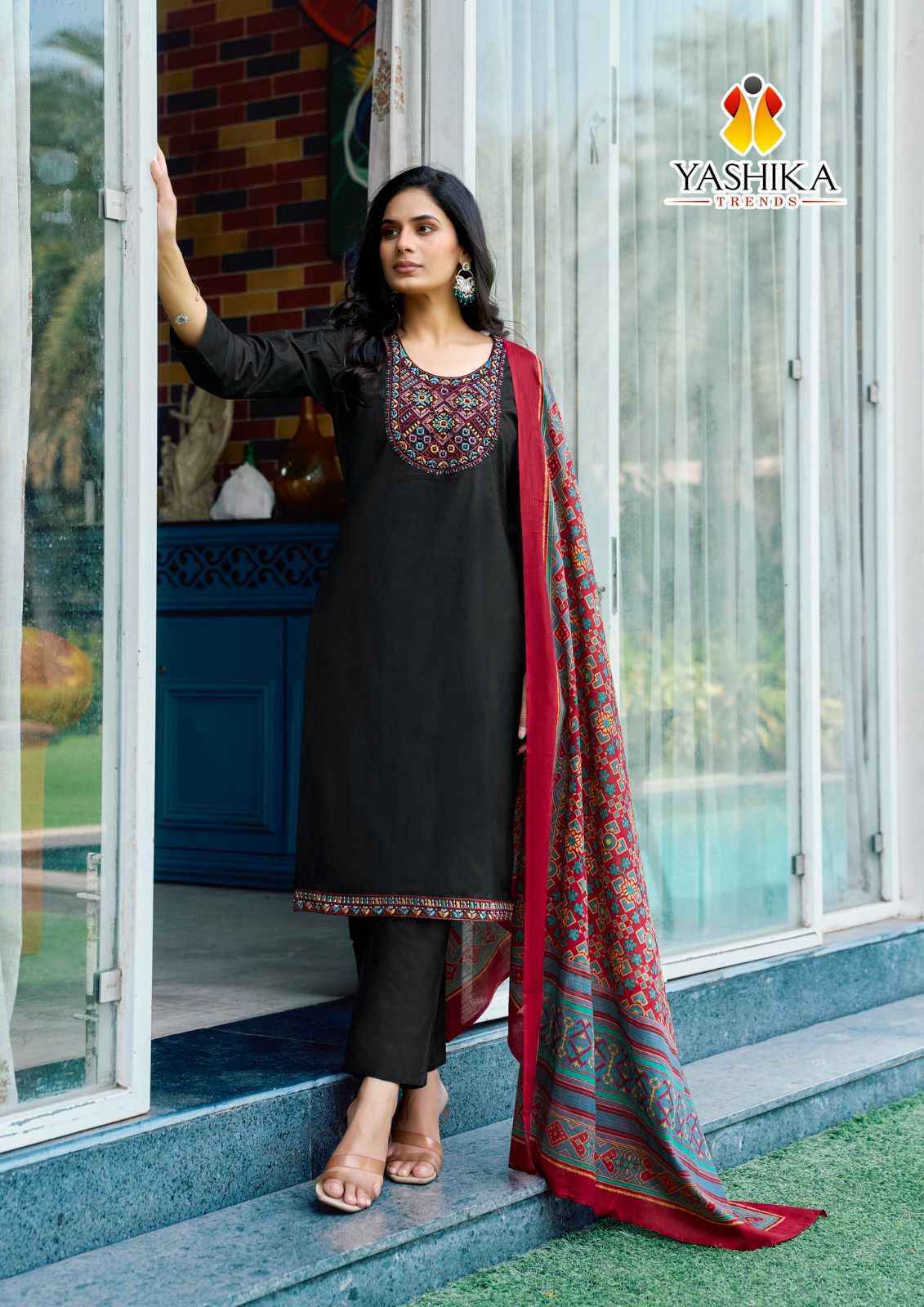 Yashika Trends Shanaya Cotton Dress Material (8 pcs Catalogue)