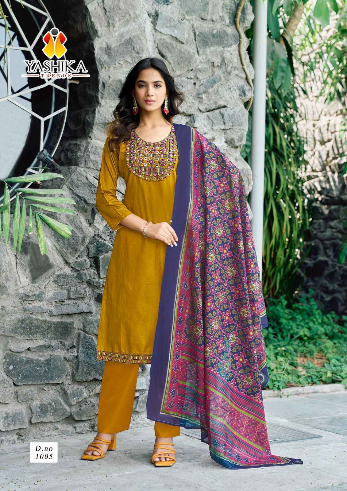 Yashika Trends Shanaya Cotton Dress Material (8 pcs Catalogue)