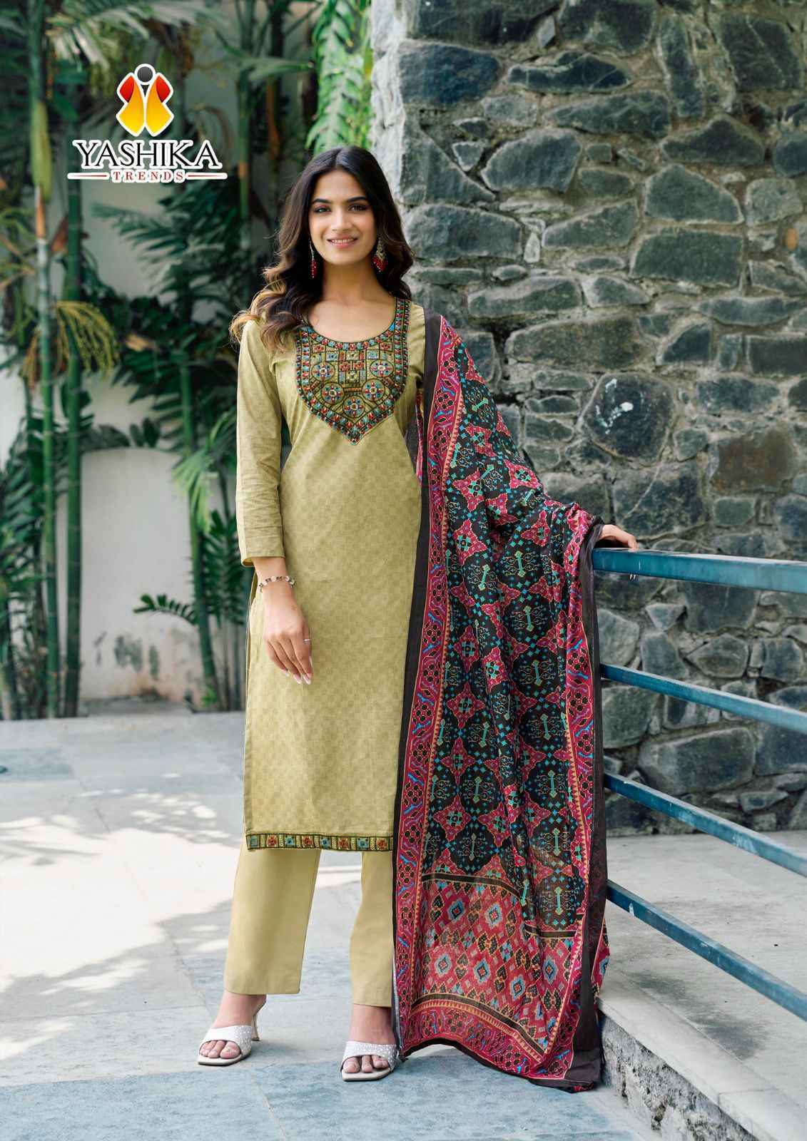 Yashika Trends Shanaya Cotton Dress Material (8 pcs Catalogue)