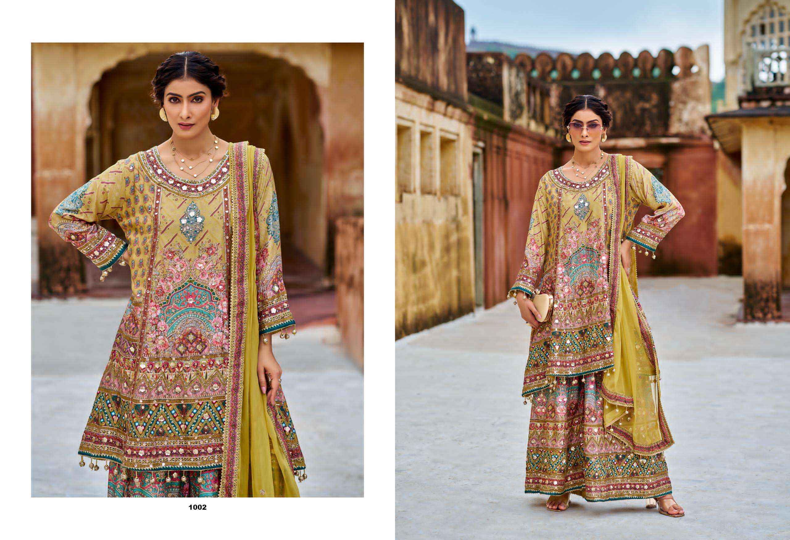 Your Choice Seerat Readymade Chinon Dress (2 pcs Catalogue)