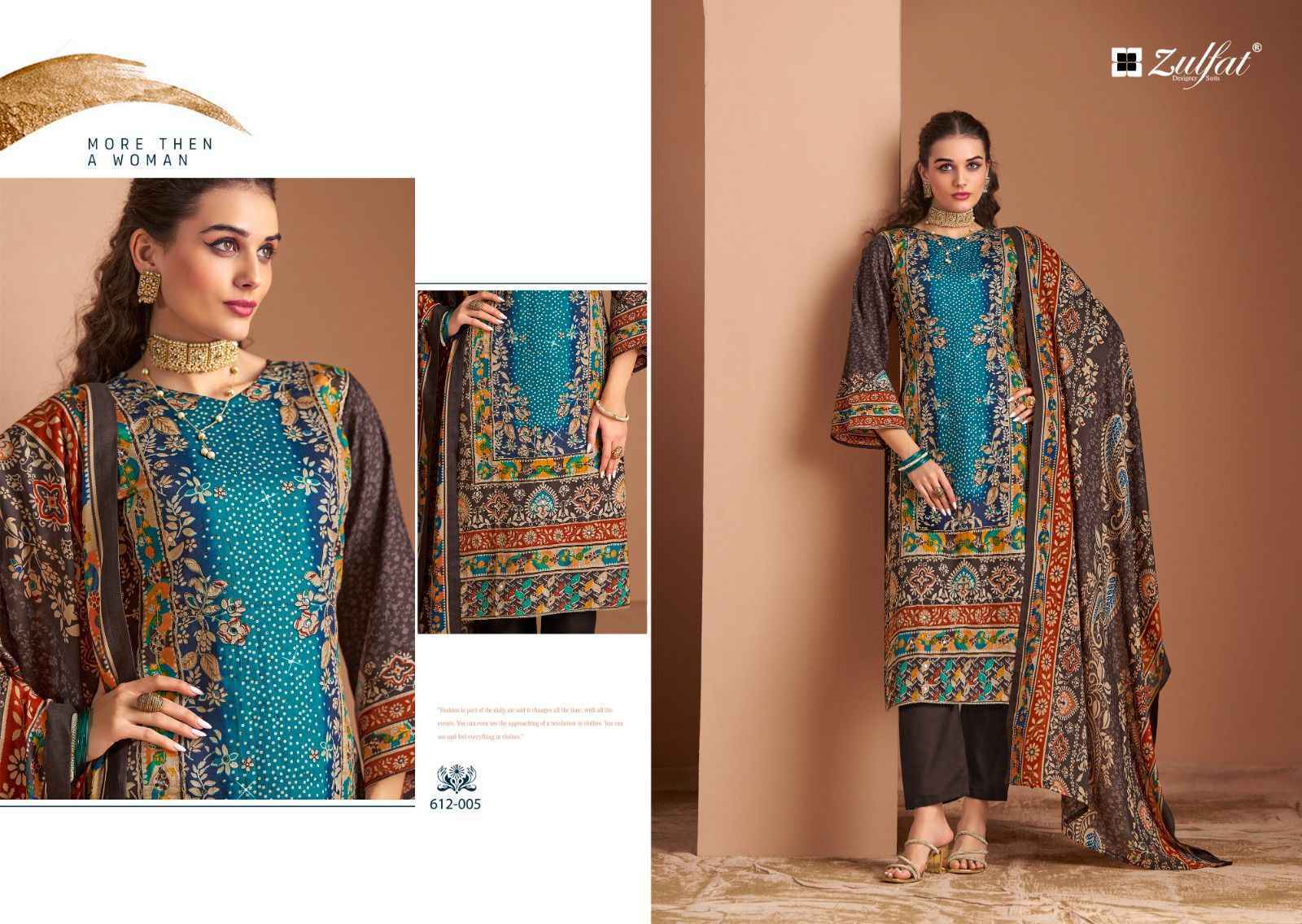 Zulfat Raabta Vol 3 Jam Cotton Dress Material 6 pcs Catalogue