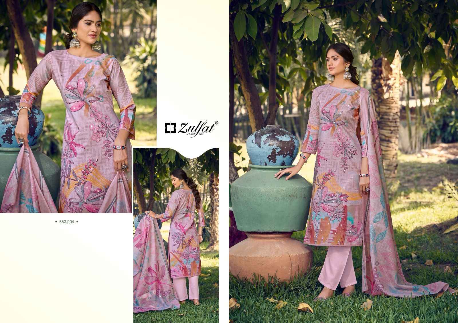 Zulfat Summer Breeze Vol 2 Cotton Dress Material 6 pcs Catalogue