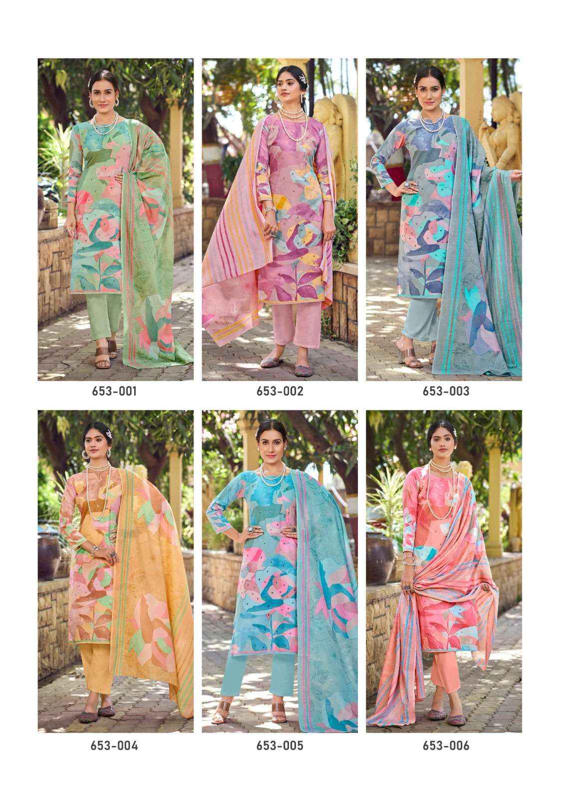 Zulfat Summer Shine Vol 2 Cotton Dress Material 6 pcs Catalogue