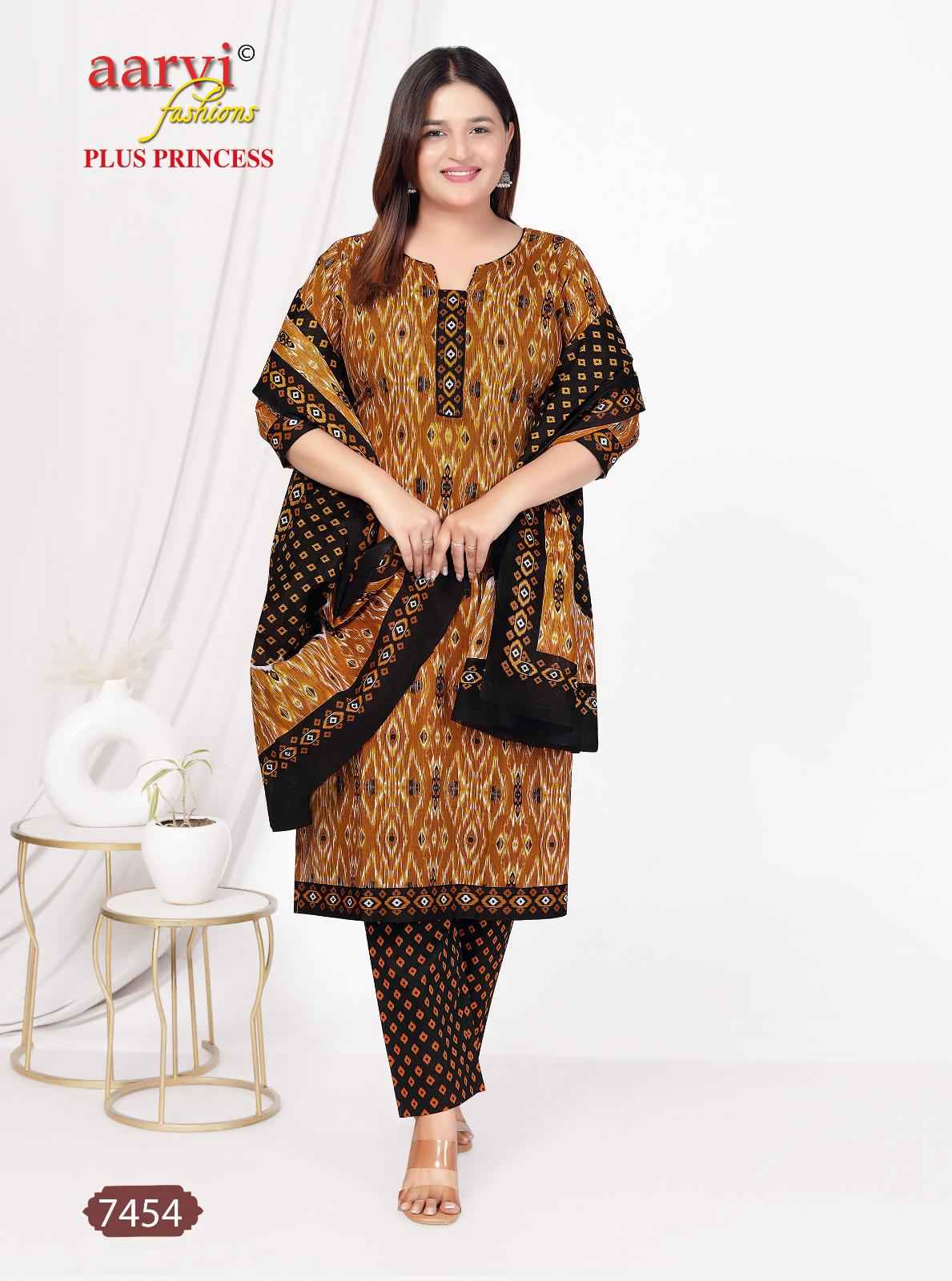 Aarvi Fashion Plus Princess Vol 4 Readymade Cotton Dress 12 pcs Catalogue